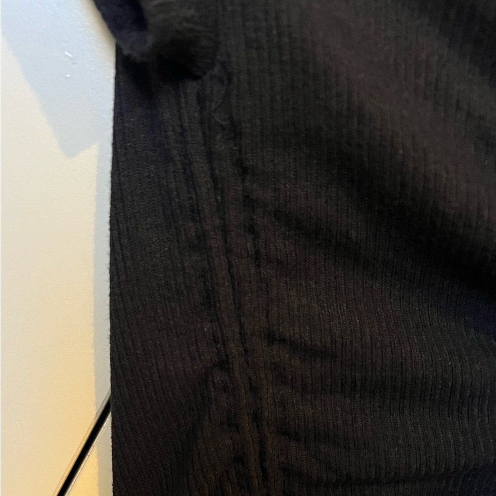 Urban Outfitters Black Ruched Crop Top New With Tags - Picture 7 of 7